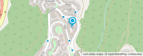 מפת הגעה אל פריש עדנה - אדריכלית