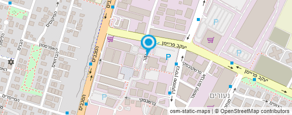 מפת הגעה אל אוטו אלקטריק שרותים לרכב