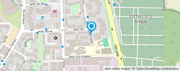 מפת הגעה אל אחיעזר אשדוד בע"מ