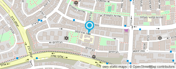 מפת הגעה אל גן נופר