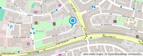 מפת הגעה אל גן איריס