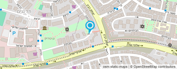 מפת הגעה אל גן כלנית