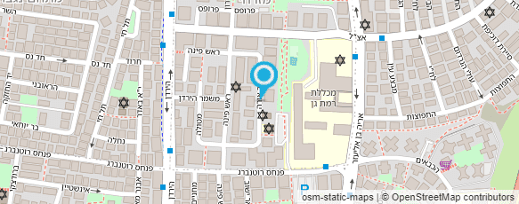 מפת הגעה אל גן אלון