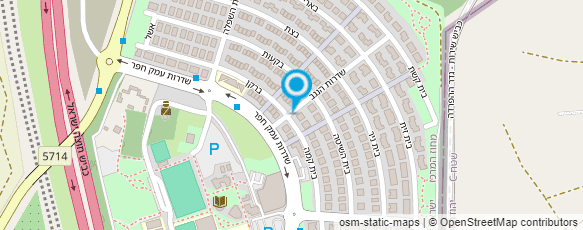 מפת הגעה אל סופר חפר