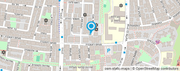 מפת הגעה אל גן פשוש