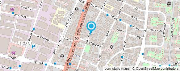 מפת הגעה אל איציק כהן - מכלול "שיפוצים"