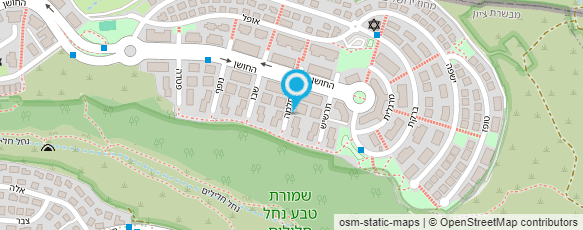 מפת הגעה אל העמותה לדיסאוטונומיה משפחתית