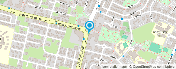 מפת הגעה אל קואופ שופ