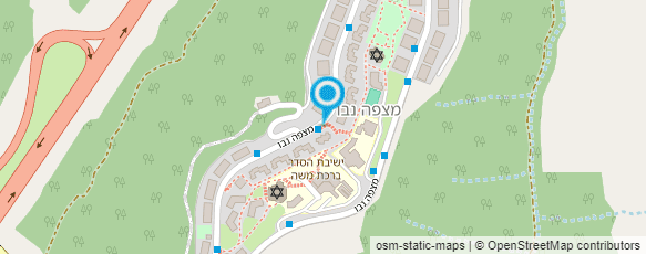 מפת הגעה אל ה.מ ראובני