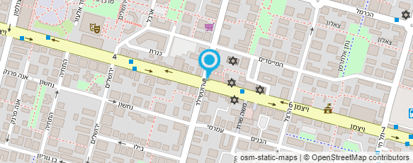 מפת הגעה אל סינרג'י פיטנס - אימון טוטאלי