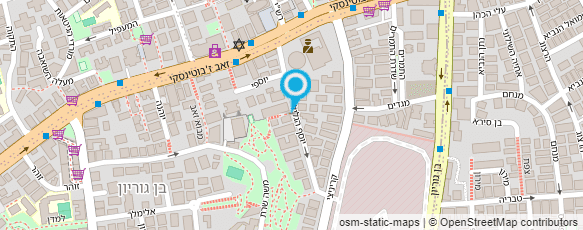 מפת הגעה אל גן נחליאלי