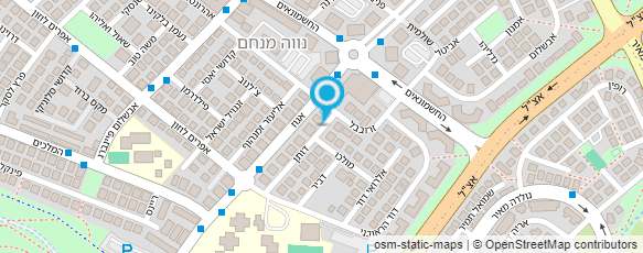 מפת הגעה אל רינה ממרן - פדיקור מניקור