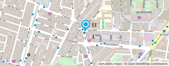 מפת הגעה אל סופר העיר מפת הגעה אל סופר העיר