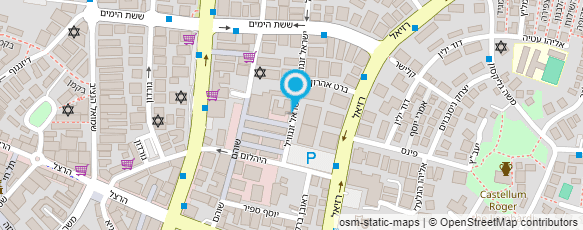 מפת הגעה אל מרכז הנקיון