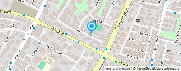 מפת הגעה אל עמותת קו למשפט