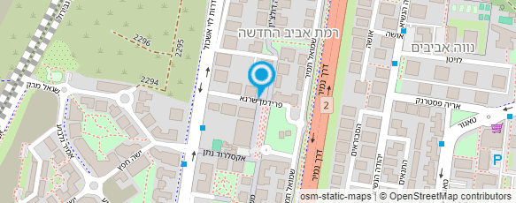 מפת הגעה אל ד"ר אביבה מזור