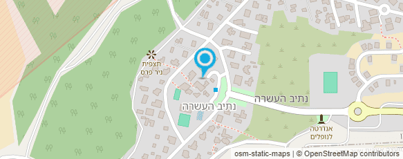 מפת הגעה אל גינה לכל כיס