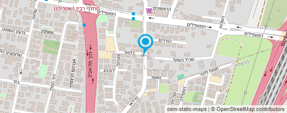 מפת הגעה אל אינבסט 1 נדל"ן