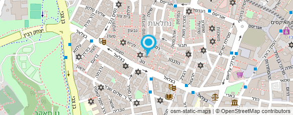 מפת הגעה אל גראבסקי הרב דניאל