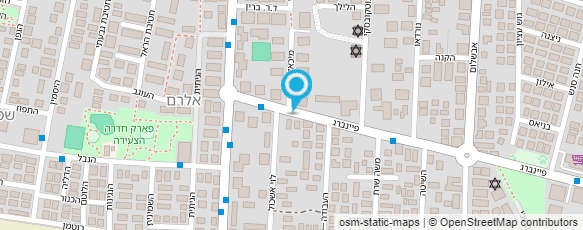 מפת הגעה אל גינון מיטל