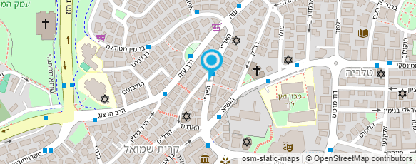 מפת הגעה אל ד"ר יעקב סגל