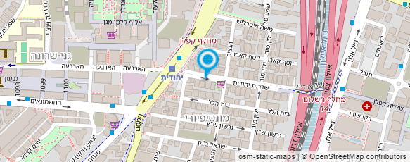 מפת הגעה אל בודגוב-כלי נגינה בע"מ