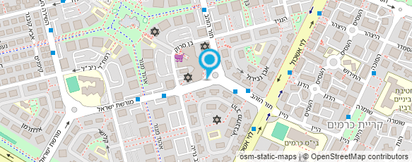 מפת הגעה אל מגה בעיר