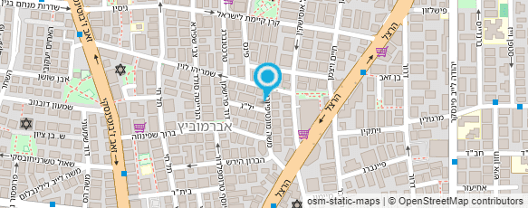 מפת הגעה אל אבי פיטרו- שירותי גרפולוגיה