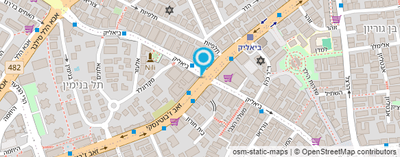 מפת הגעה אל טרגט - חדר כושר