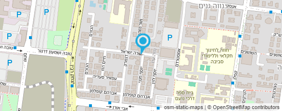 מפת הגעה אל "בובה של תיאטרון" מיכל