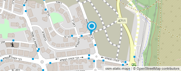 מפת הגעה אל ברכה משמיים