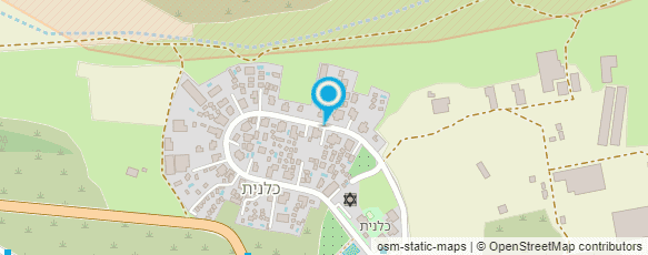 מפת הגעה אל טרקטורוני כלנית