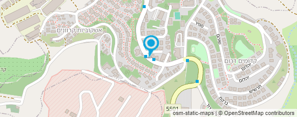 מפת הגעה אל כץ אברהם