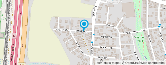 מפת הגעה אל מיני מרקט מאירה