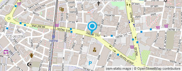 מפת הגעה אל י.א. פנסים