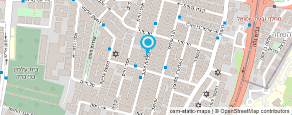 מפת הגעה אל מכון להוראה ודיינות