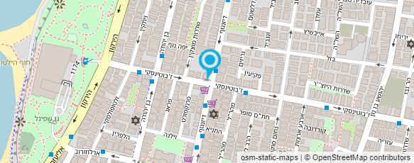 מפת הגעה אל אילנית עיצוב שמלות כלה