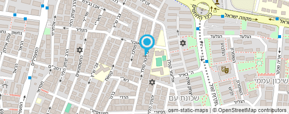 מפת הגעה אל עזר מציון