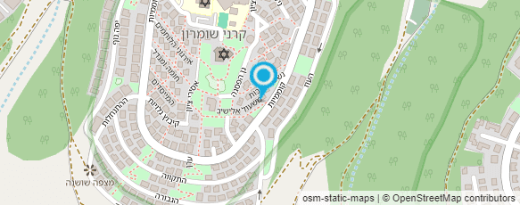 מפת הגעה אל עזר מציון