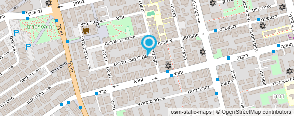 מפת הגעה אל עזר מציון