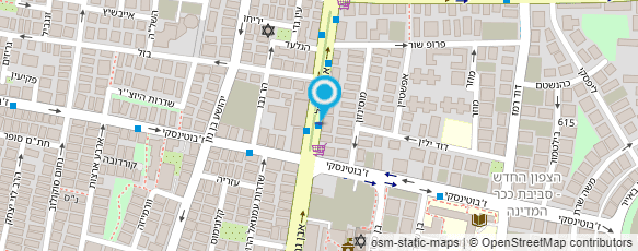 מפת הגעה אל יוסי טרבלוס סטנדפיסט ותסריטאי