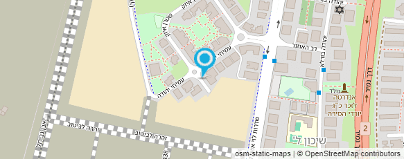 מפת הגעה אל רוארק אדריכלים