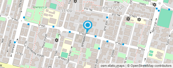 מפת הגעה אל גילמור אדריכלות ועיצוב פנים