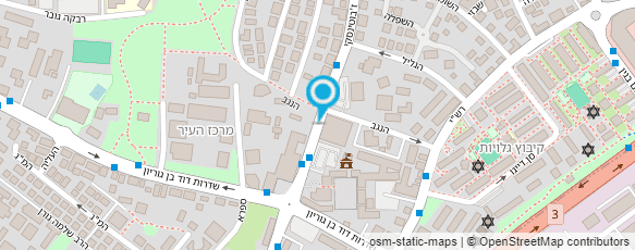 מפת הגעה אל דקל סבן Dekel Saban