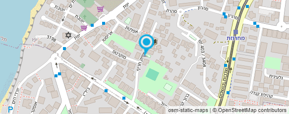 מפת הגעה אל ספריית יפו ג`