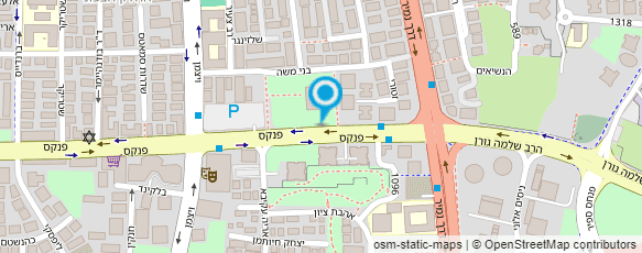 מפת הגעה אל ספריית יד לבנים