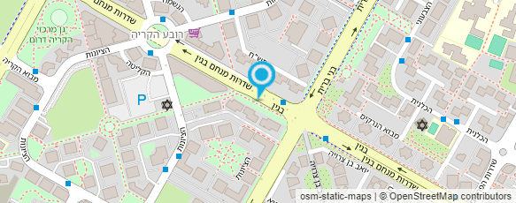 מפת הגעה אל ויקטור קאינוב אדריכל