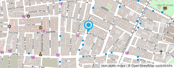 מפת הגעה אל ספריית רוגוזין