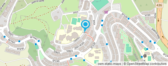 מפת הגעה אל מתנ"ס גבעת זאב