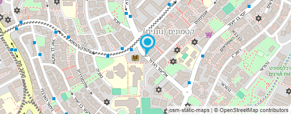 מפת הגעה אל מתנ"ס גוננים